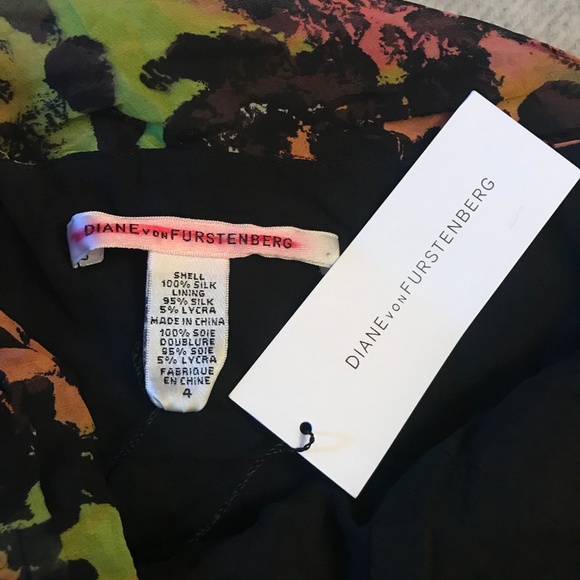 DVF Diane von Furstenberg Strapless Cocktail Dress - Perfect for Prom! - Picture 8 of 8